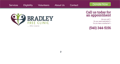 Desktop Screenshot of bradleyfreeclinic.com